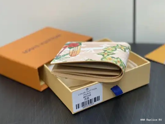Aaa replica bags VUITTON SLENDER LOUIS WALLET-11*8.5*2CM 0508